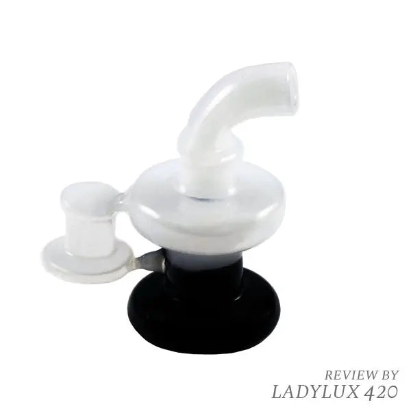 Mini Banger Hanger Carb Cap & Pendant Clear Glass – Fast shipping Australia-wide - front

