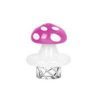 Mushroom-Helix-Glass-Carb-Cap-32mm-pink-correct