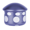 Mushroom shaped aluminium 4 piece 1.8 inch grinder with fast shipping Australia-wide - blue