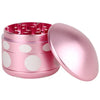 Mushroom shaped aluminium 4 piece 1.8 inch grinder with fast shipping Australia-wide open