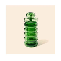 NWTN Home Bolla Gravity Bong premium glass water pipe for smooth smoking - emerald