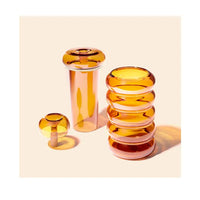 NWTN Home Bolla Gravity Bong premium glass water pipe for smooth smoking - honeycomb parts