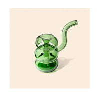 NWTN Home Bollo glass bubbler for smooth dry herb smoking - emerald