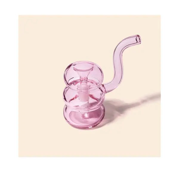 NWTN Home Bollo glass bubbler for smooth dry herb smoking - petal