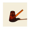 NWTN Home Deco Bubbler baltic amber with fast shipping Australia-wide - top-angle