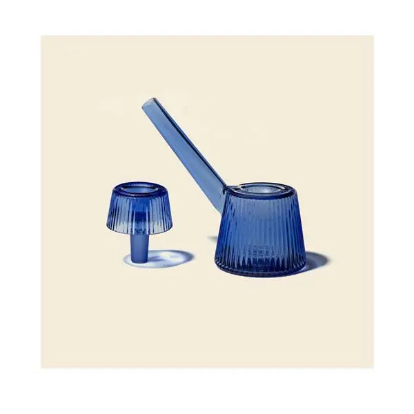 NWTN Home Deco Bubbler lapis blue with fast shipping Australia-wide - top bottom