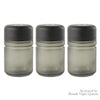 Ongrok 80ml_6.2g Child Resistant Frosted Glass Storage Jars - 3 pack