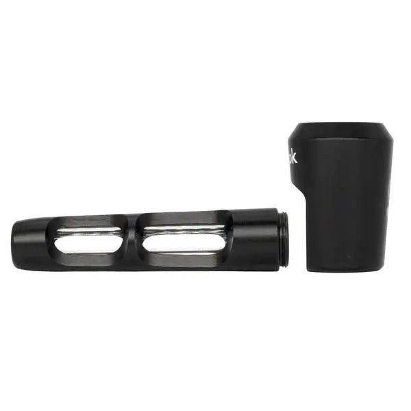 Ongrok aluminium & glass spoon pipe black main