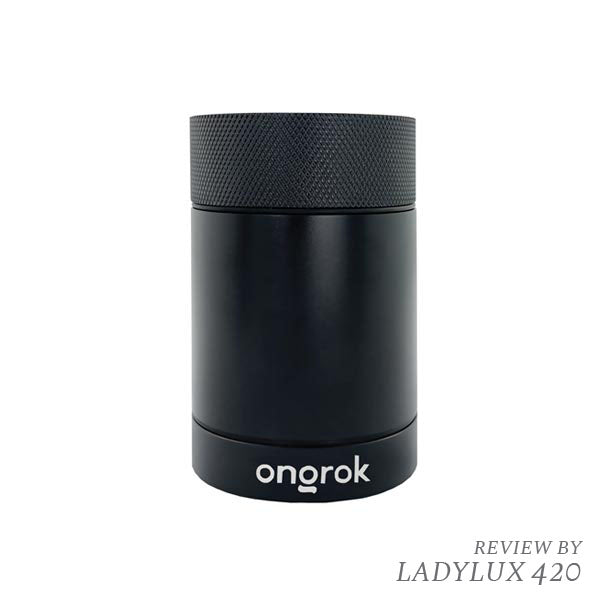 Ongrok Metal Storage Jar 14g 180ml - Fast Shipping Australia-Wide Secure Airtight Container - black front