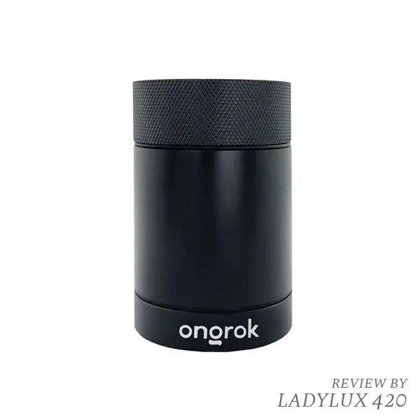 Ongrok Metal Storage Jar 14g 180ml - Fast Shipping Australia-Wide Secure Airtight Container - black front