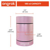 Ongrok Metal Storage Jar 14g 180ml - Fast Shipping Australia-Wide Secure Airtight Container - dimensions