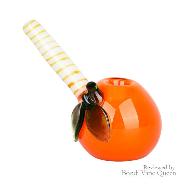 Orange You Glad We Didn’t Mistake This For A Peach Glass Bubbler