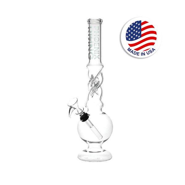 Phoenix Rising 12″ Twist Dome Base Water Pipe