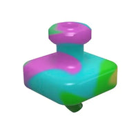 PieceMaker Karb Kap platinum-cured silicone - rainbow swirl - Australia 