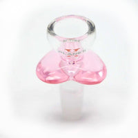 Planet X Flower Power Heart-Shaped Glass Pink Cone – 14mm copy