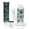 Prism Skull Honeycomb Water Pipe with White Collar – Fast shipping Australia-wide - apart