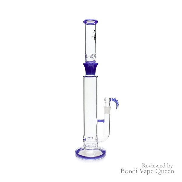 _Pulsar 17.5″ Straight Tube Water Pipe with Inline Perc – Blue