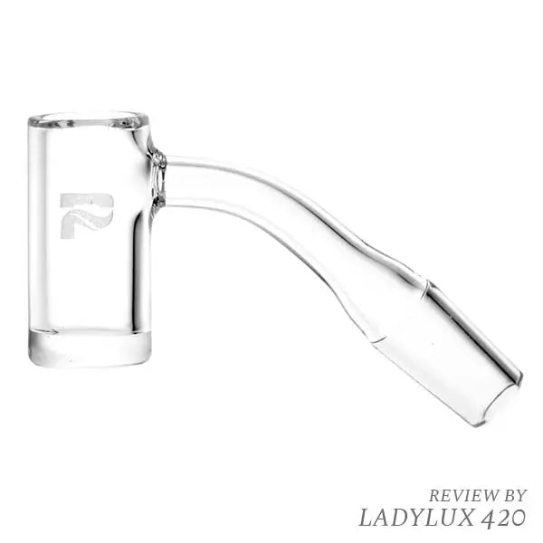 Pulsar 45° quartz banger 14mm thick bottom bevel edge dab nail for rigs