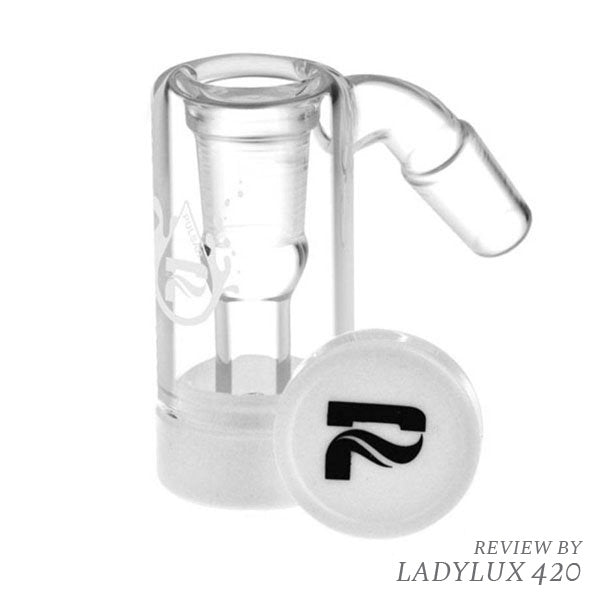 Pulsar 45° Oil Reclaimer with Removable Silicone Bottom - 14mm Male to 14mm Female