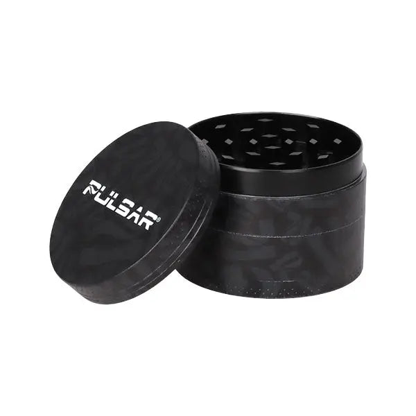 Pulsar Bent Neck 5.75" Water Pipe Travel Set Basic Black – Fast Shipping Australia-Wide - grinder