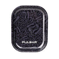 Pulsar Bent Neck 5.75" Water Pipe Travel Set Basic Black – Fast Shipping Australia-Wide - rolling tray