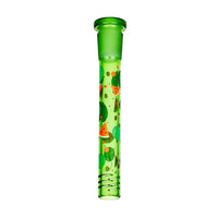 Pulsar Fruit Series 10″ Watermelon Zkittles Water Pipe + Hand Pipe Glow Duo copy 3