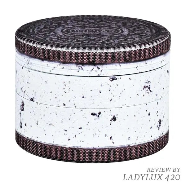 Pulsar OBJEX 4-piece aluminium grinder dessert cookie design durable herb mill