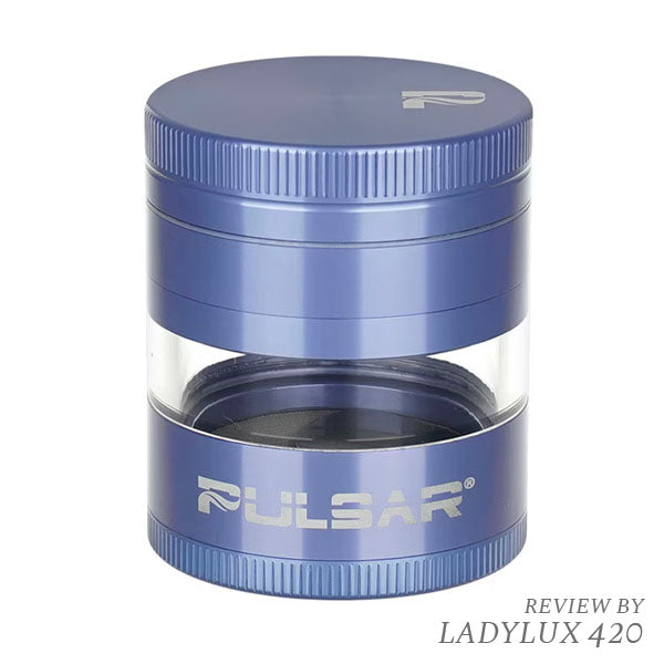 Pulsar 2.5" Solid Top Side Window 5-Piece Grinder