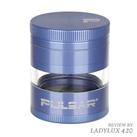 Pulsar 2.5" Solid Top Side Window 5-Piece Grinder