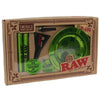 RAW 20th Anniversary Emerald Kit – limited edition smoker’s set with case and accessories - box