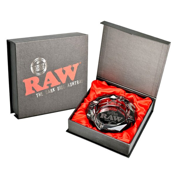 RAW Prism Glass Ashtray - 4.5“ _ The Dark Side copy