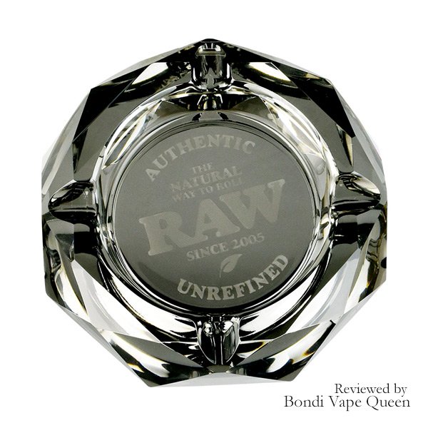 RAW Prism Glass Ashtray - 4.5“ _ The Dark Side