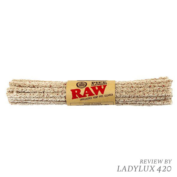 RAW Unbleached Hemp Pipe Cleaners – 24 per pack