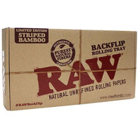 RAW Backflip Magnetic Bamboo Rolling Tray – fast shipping Australia-wide - box