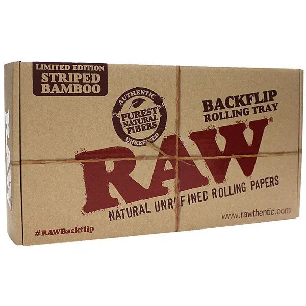 RAW Backflip Magnetic Bamboo Rolling Tray – fast shipping Australia-wide - box