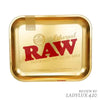 Raw Ethereal Large Metallic Rolling Tray – sleek, durable design, perfect for prepping