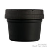 Re_Stash 4oz Mason Storage Jar with Silicone Koozie Black_