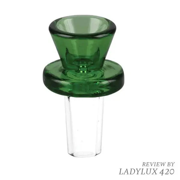 Ring Grip Funnel Style Herb Slide 14mm Male Green – Fast Shipping Australia-Wide