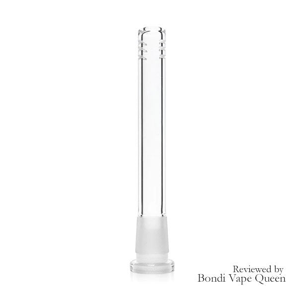SMOKEA 18mm_14mm Flush Mount Glass on Glass Down Stem – 4.0″