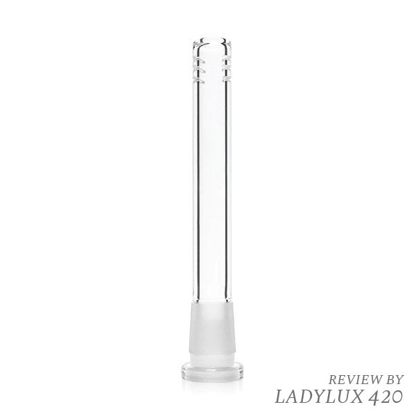 SMOKEA 18mm/14mm 4.5" Flush Mount Glass on Glass Diffusion Down Stem