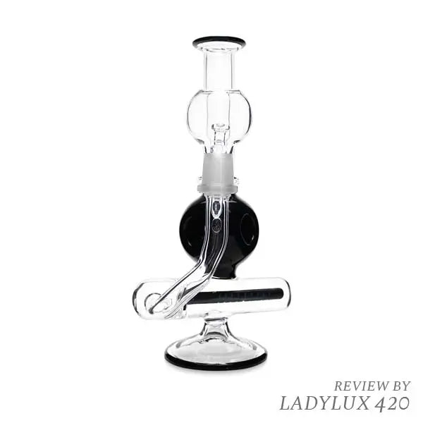 SMOKEA 8" Swiss Ball dab rig with inline percolator for smooth filtration