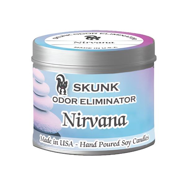 Skunk Smoke Odor Eliminator 5oz_142g Soy Candle – Nirvana