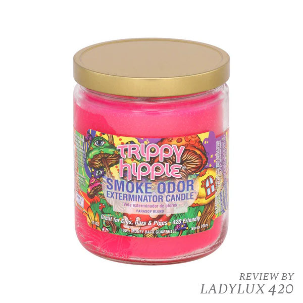 Smoke Odor Exterminator Odour Destroying Candle 13oz - Trippy Hippie