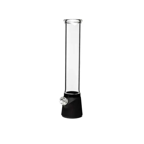 Softglass Totem Bong premium glass water pipe with artistic totem design - onyx - tube