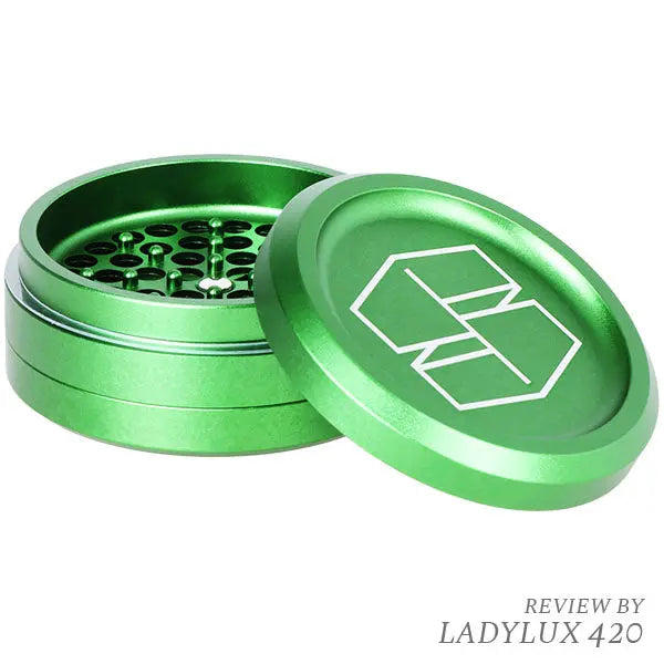 Stache Products 3pc 2.25" Slim Grinder – Fast Shipping Australia-Wide - green