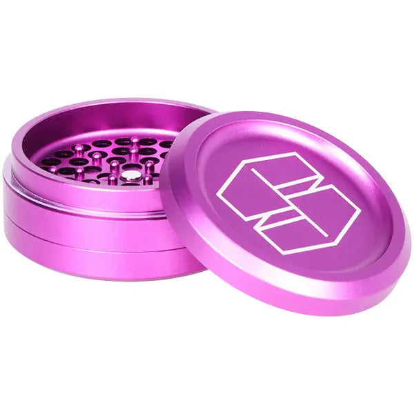 Stache Products 3pc 2.25" Slim Grinder – Fast Shipping Australia-Wide - purple