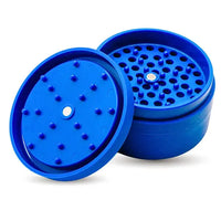 Stache Products Roll-N'-Stache Portable Rolling Kit with Built-In Grinder - blue - grind