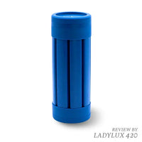 Stache Products Roll-N'-Stache Portable Rolling Kit with Built-In Grinder - blue 