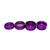 Stache Products 2.5" 4pc Grynder with Tray/Bowl Top Lid