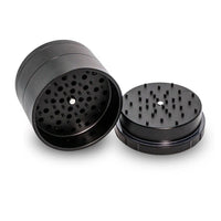 Stache Products 3" 4pc BIG Grynder with Tray/Bowl Top Lid